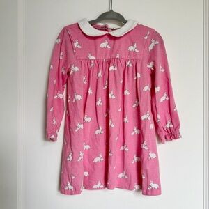 Baby Boden Pink Dress – Bunny print